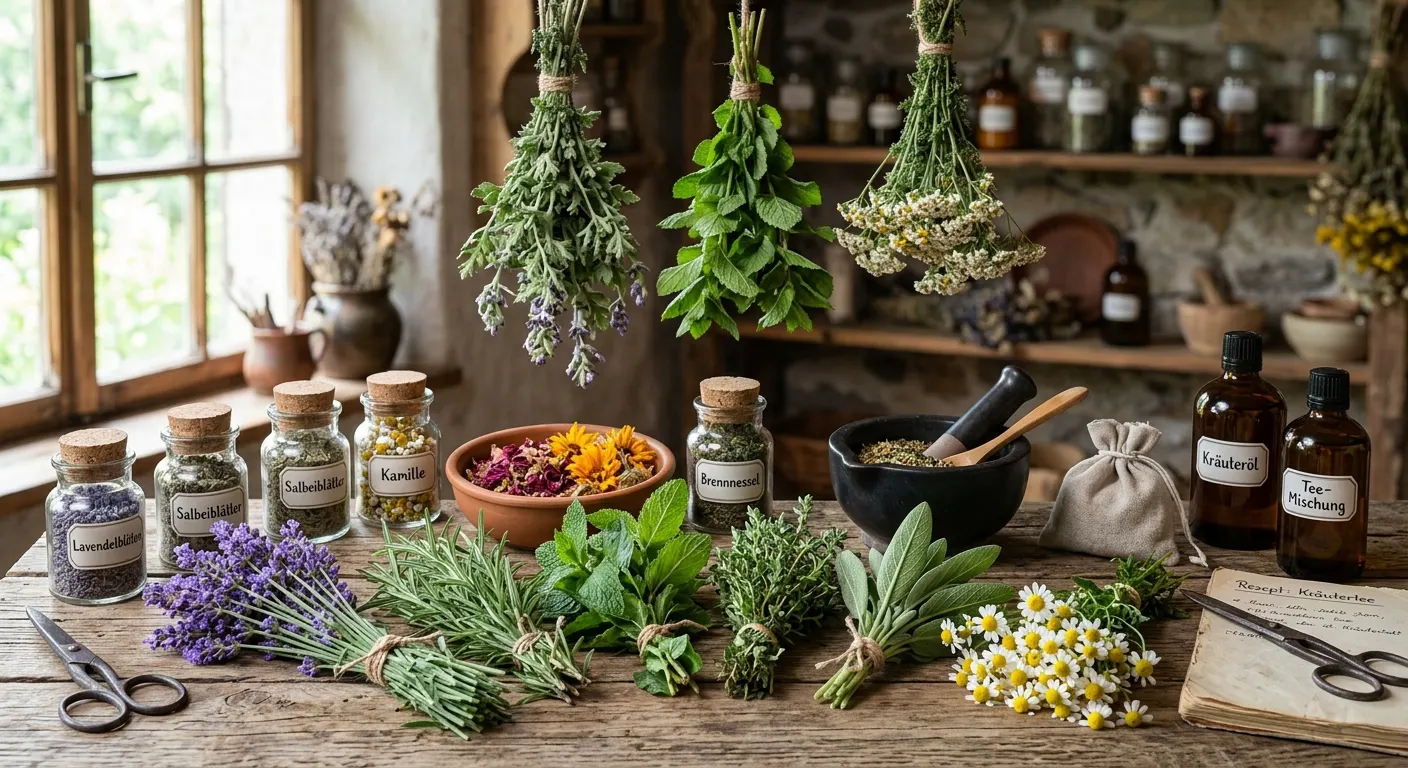 Heilpflanzen für eine naturheilkundliche Begleitung